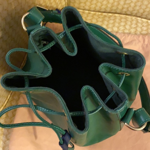Perfect!! Louis Vuitton Noe epi green leather bucket handbag - Picture 13 of 16
